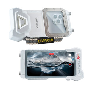 SeaTouch 4 Max-Underwater Smarphone Housing-White-2