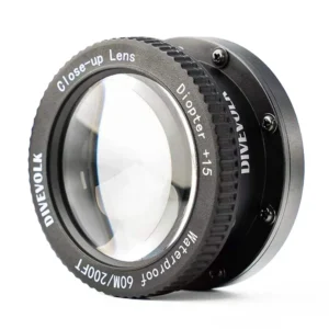 Underwater +15 Close-up Lens, Optical Wet Lens for Seatouch 4 max housing and Camera